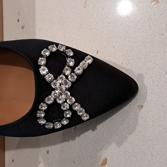 NIB J. Crew black satin pumps - Picture 2 of 12